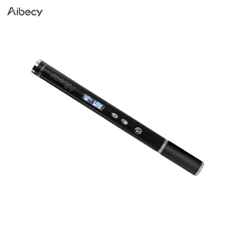 Aibecy 3D печатная ручка OLED дисплей металлический корпус работа ABS PLA нити 3D ручки для детей Искусство ремесло Рисование DIY подарочная ручка с множеством оттенков