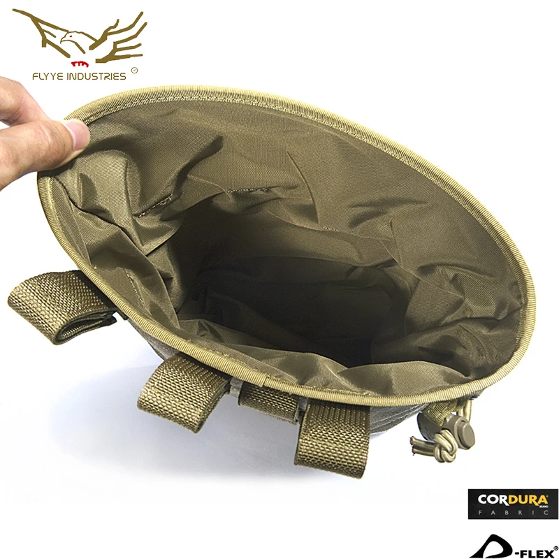 Flyye Magazine Drop Pouch Recycling Bag Mag Dump Sundries Tactical Nylon Airsoft Military Gear PK-M013 | Спорт и развлечения