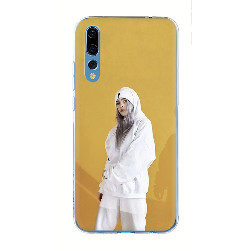 H1 Billie Eilish Горячая музыка певица Жесткий телефон чехол для Huawei P8 P9 P10 P20 P30 Pro Lite Mini P Smart Z Plus - Цвет: H1