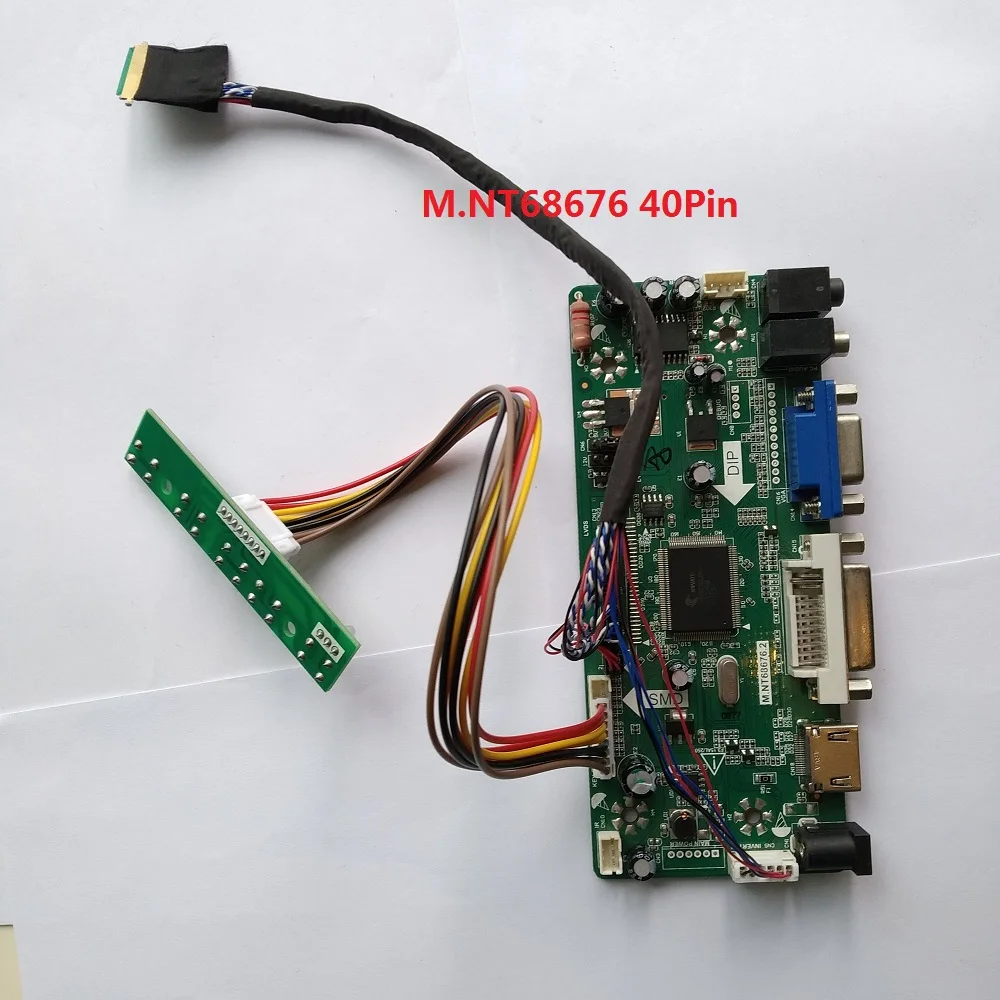 

Набор для N116BGE-L11 LVDS 40pin 1366X768 монитор M. N68676 VGA DVI LED DIY панель экрана плата контроллера HDMI LCD 11,6"