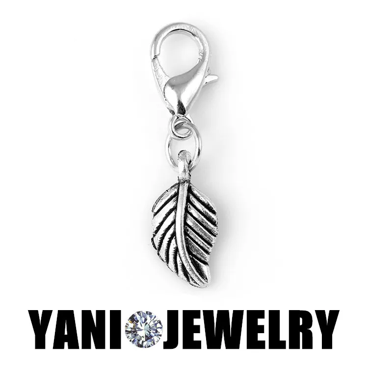 

20 пас/партия, бесплатная доставка, подвеска из цинкового сплава в виде пера, тибетский серебряный кулон, ювелирные украшения, подвески для о...