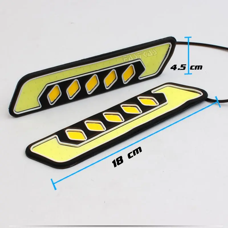 Светодиодный светильник DRL для дневных ходовых огней Стайлинг автомобиля