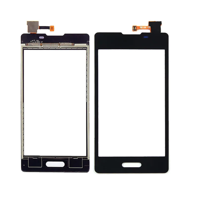 High Quality 3.2&quot For LG Optimus L5 II E460 E450 and L5X DUAL E455 Touch Screen Digitizer Sensor Outer Glass Lens Panel+Tracking |