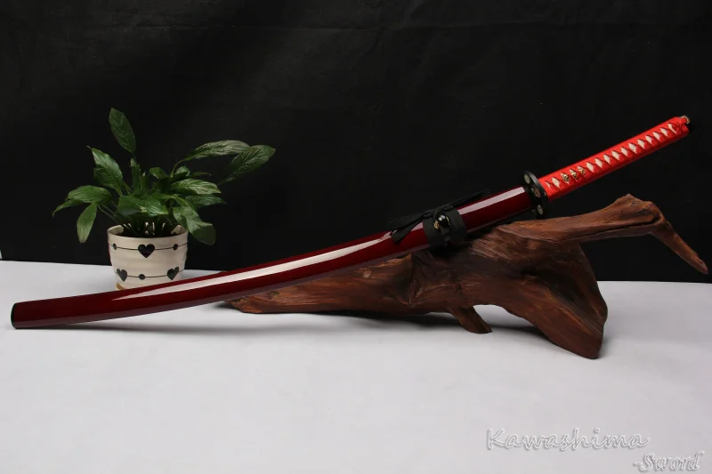 Бесплатная доставка настоящий самурайский меч ручной работы катана сложенная