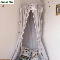 fashion baby bed canopy bedcover mosquito net decoration travel camping curtain for children girls boys home bedding room decor