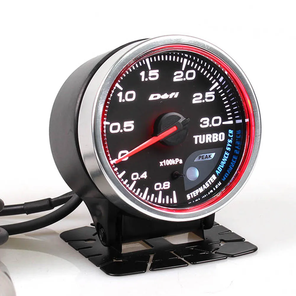 Defi Advance CR 2,5 дюймов 60 мм 7 цветов 0-3 бар Turbo Boost автоматический датчик с электронным датчиком