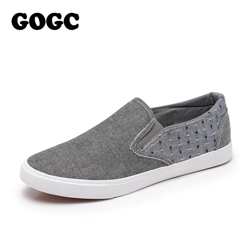 GOGC Comfortable Men Sneakers Mans Footwear Soft and Breathable Mens Shoes Casual Flat 2018 Brand New Fashion Canvas | Обувь