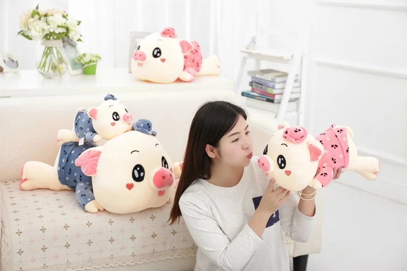 2016 новое поступление милые плюшевые игрушки Папа Свинья многоразмерная мягкая