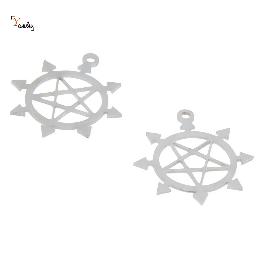 5 шт./лот подвеска в виде пятиконечной звезды Хаоса инвертированная пятиконечная