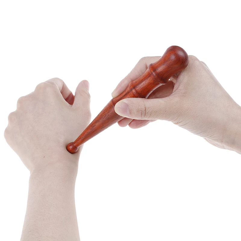 Деревянная Массажная палка для тела ног акупунктурный Массажер стоп