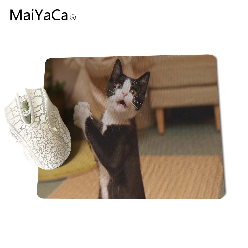 Игровой коврик для мыши MaiYaCa в виде пушистого кота 18*22 см и 25*29 | Компьютеры офис