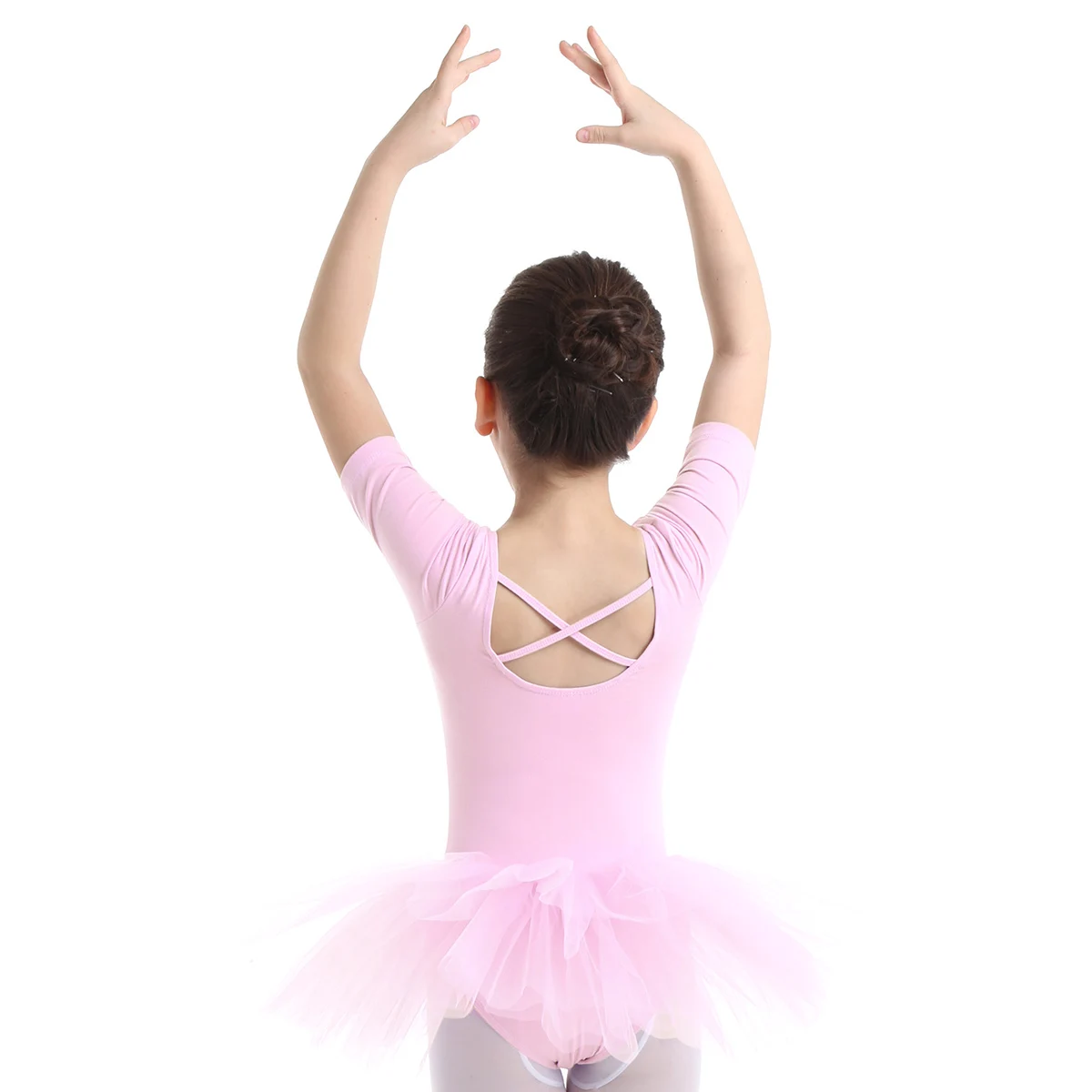 

Ballet Dance wear ballet tutu leotard girls Gymnastics half-sleeves kids costumes Tutu Dress Ballerina costume Dancing Party Kid