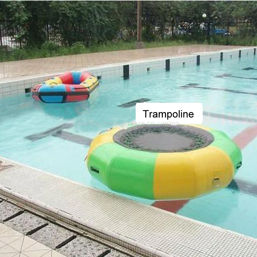 Надувной водный батут 5 м надувная водная прыгающая кровать надувной | Спорт и