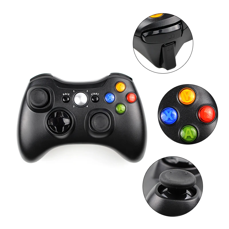 Беспроводной контроллер Bluetooth 3 в 1 2 4 ГГц для Sony PS3 Xbox 360 игровой джойстик ПК Win7 Win8