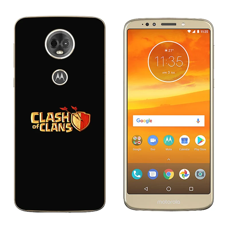 Мягкий силиконовый чехол из ТПУ для Motorola E5 Plus задняя крышка телефона 6 0 дюймов MOTO