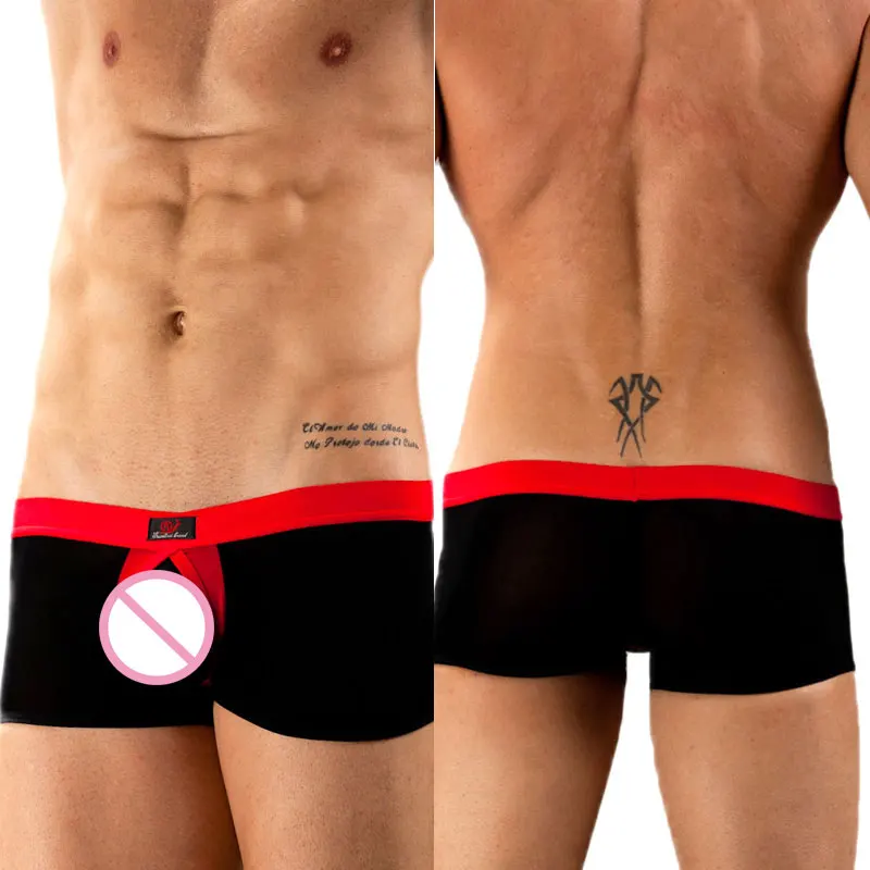 Сексуальные боксеры мужское белье для геев String Homme сексуальное нижнее Cueca Masculina