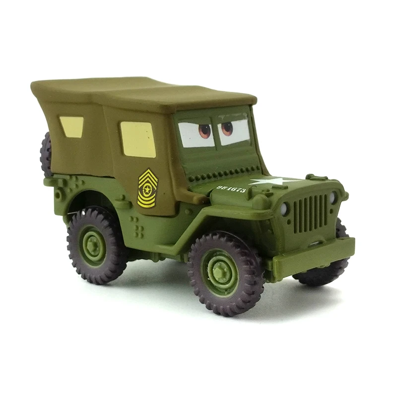 Disney Pixar Cars Sarge 1:55 литье под давлением металлический сплав Игрушечная модель