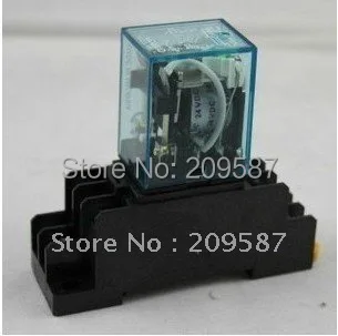 220В AC катушка реле питания MY3NJ HH53P L 11Pin 3NO 3NC 5A с PYF11A Цоколь|relay specifications|relay programablerelay |