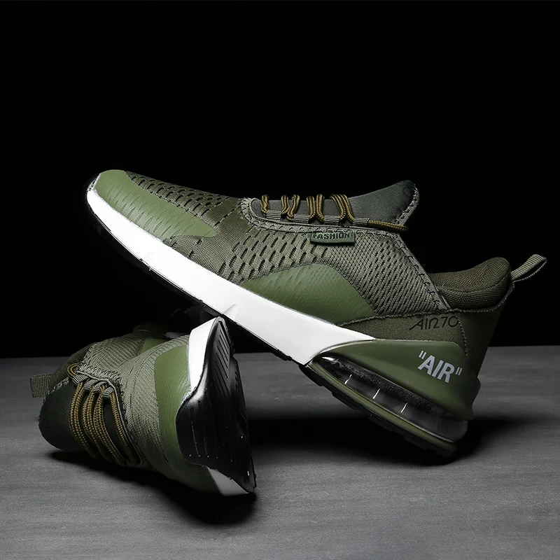 Мужские кроссовки на каждый день с воздушной подушкой Модные дышащие шнурках