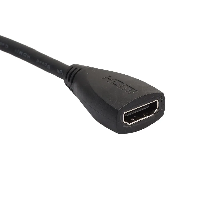30 сантиметровый позолоченный Переходник Hdmi Мама в Dvi24 + 1 папа для видеокабеля