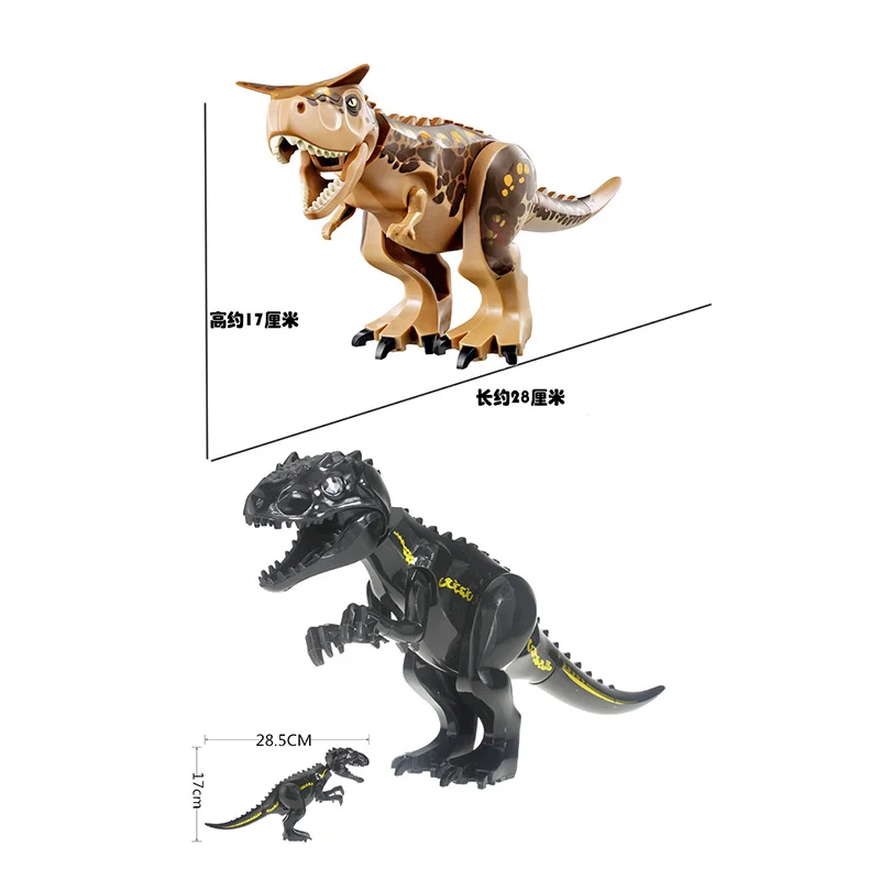 Мир Юрского периода 2 динозавры Indoraptor Carnotaurus строительные блоки кирпичи набор