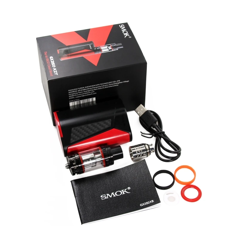 Электронная сигарета SMOK GX350 оригинальный стартовый набор бокс мод TFV8 Cloud Tank 6 мл