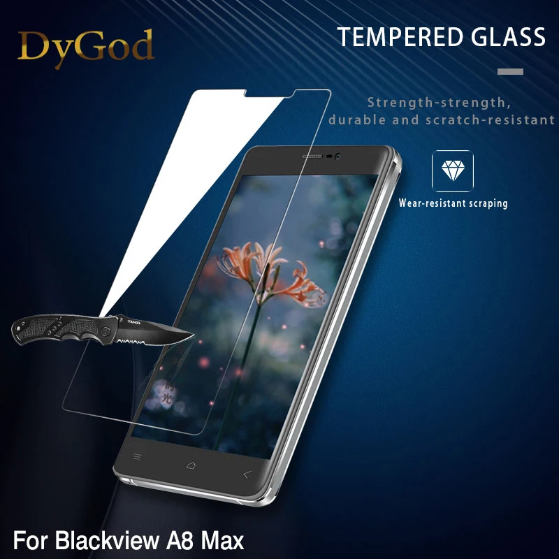 Закаленное стекло DyGod для Blackview A8 Max 5 дюйма переднее защитная пленка экрана замена