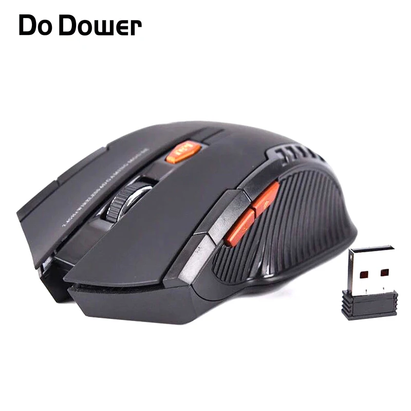Do Dower 2 4G Беспроводная оптическая игровая мышь 1600 точек/дюйм 6D компьютерная USB для