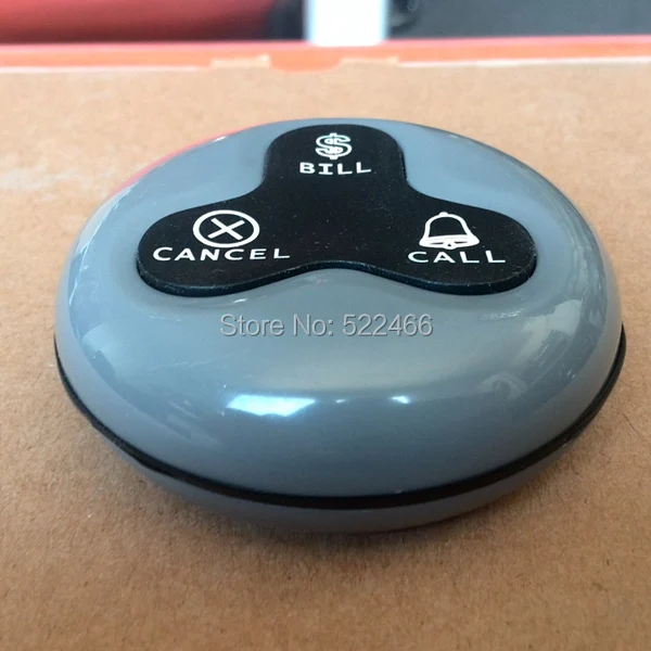 K O3 Настольный зуммер для беспроводной системы вызова ресторана (5 цветов) 100%