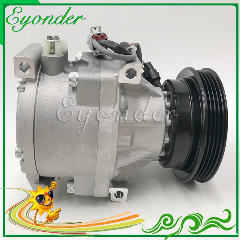Car Air Conditioning AC A/C Compressor Cooling Pump SC08C Pulley PV4 for Toyota Starlet EP91R 1.3L 4 cyl 1996-1999 4421000034 | Автомобили
