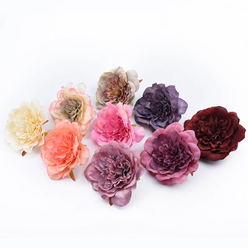 2 шт. шелковые пионы цветы стены Рождество Свадьба украшения дома гирлянды