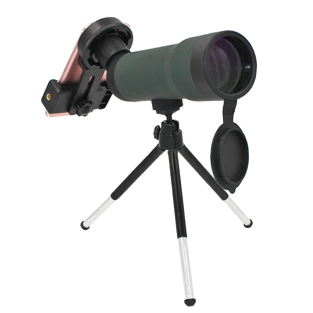 Girlwoman 20x50 зум объектив для смартфонов Telescopio сотовый мобильный телефон Монокуляр