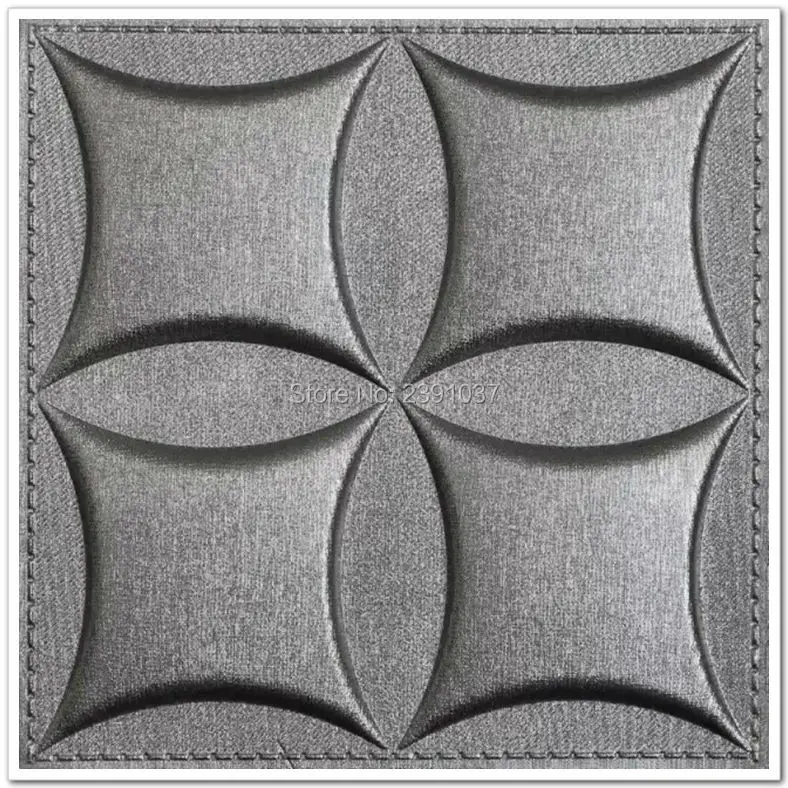 Новинка 16 шт. кожаная панель 40*40 см настенная acustic выбор спальни Быстрая
