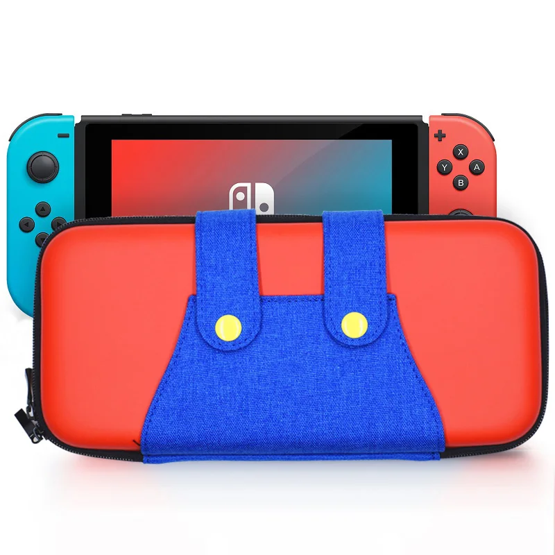 Дорожный Чехол для переноски с 2 шт. аналоговые колпачки для nintendo Switch NS