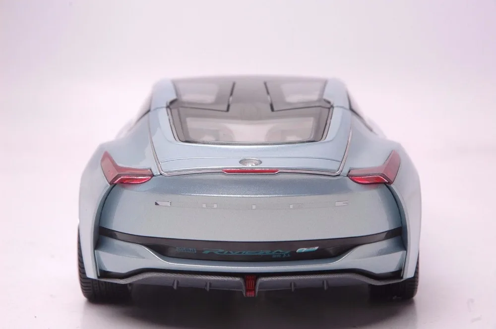 1:18 литья под давлением модель для GM Buick Riviera 2 2013 синий концепция сплава игрушечный автомобиль миниатюрная коллекция подарок