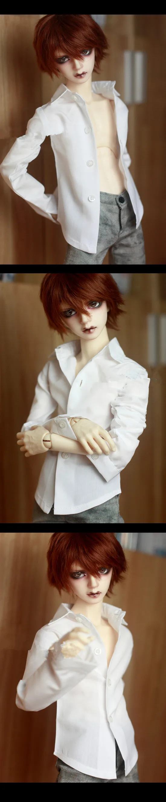 BJD кукла классическая белая рубашка для 1/3 1/4 BJD SD кукла аксессуары Кукла Одежда overshirt