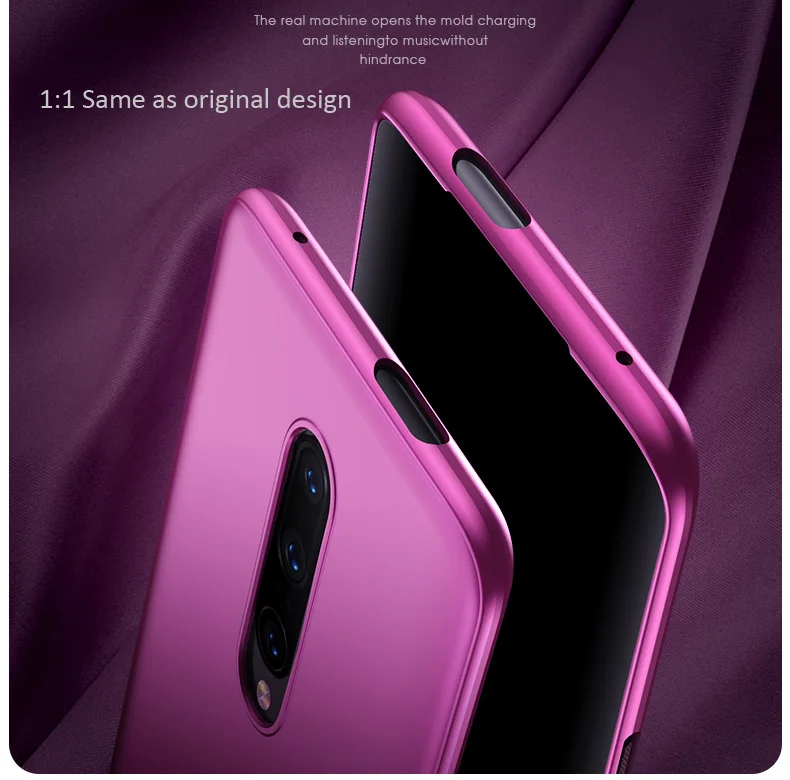 X-Level Guardian Мягкий силиконовый чехол для Oneplus 7 Pro 6 6T X Level ультра тонкий матовый защитный ТПУ