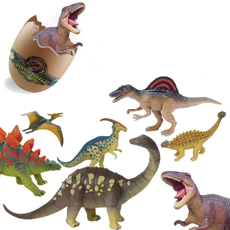 4 шт./лот большой размер Инкубационные Яйца динозавра новинка волшебные