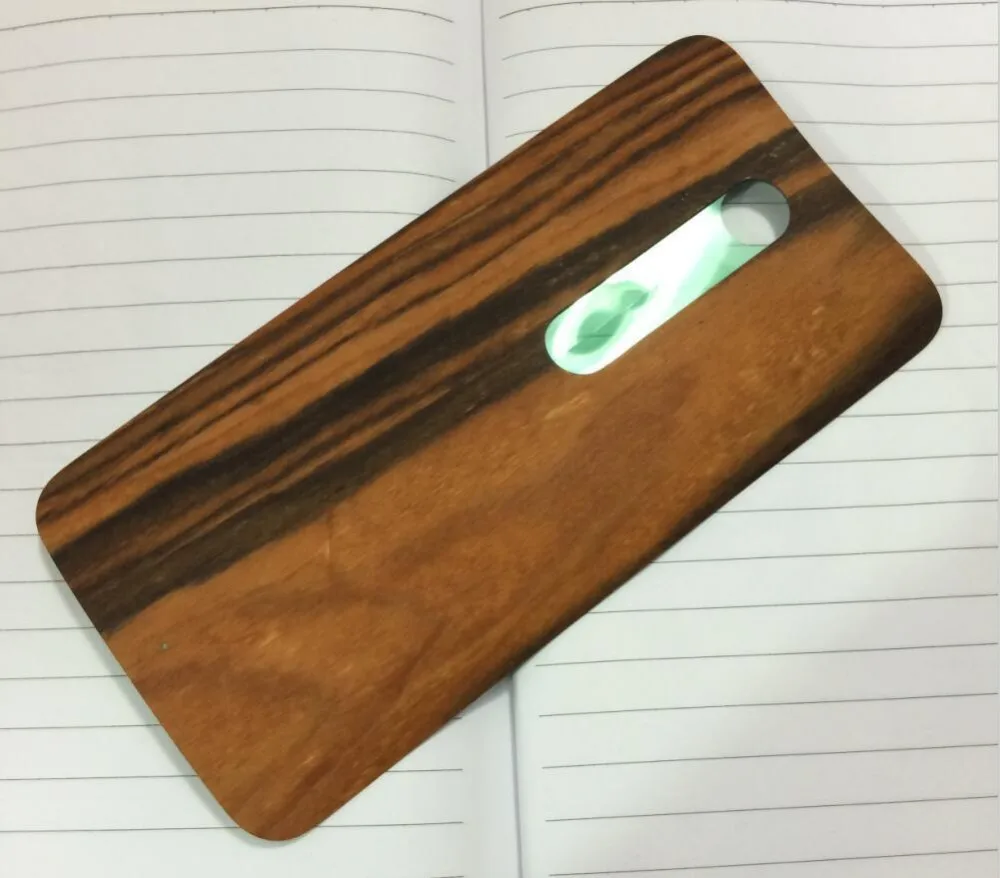 Грецкий орех-отделка Батарея дверь задняя крышка для Motorola Moto X Стиль XT1575 XT1572 XT1570