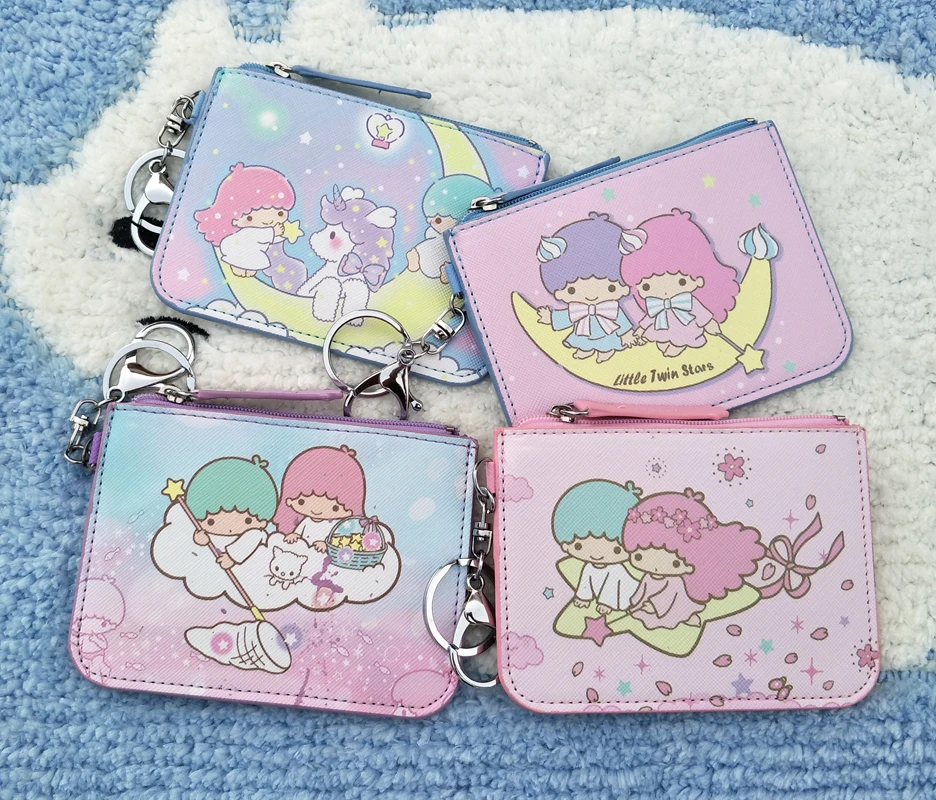 Мини-кошелек с рисунком из мультфильма Маленькие близнецы и Звезды мини-кошелек