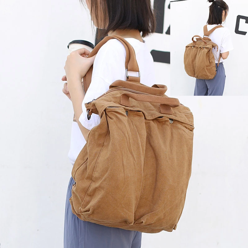 

Women's Shoulder Bag, Stylish Handbag, Large Canvas Tote Bag, Multiple Ways to Carry