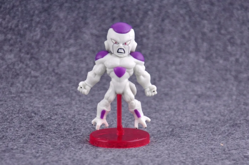 Фигурки героев аниме Freeza золотые и белые холодные ПВХ Коллекционная модель