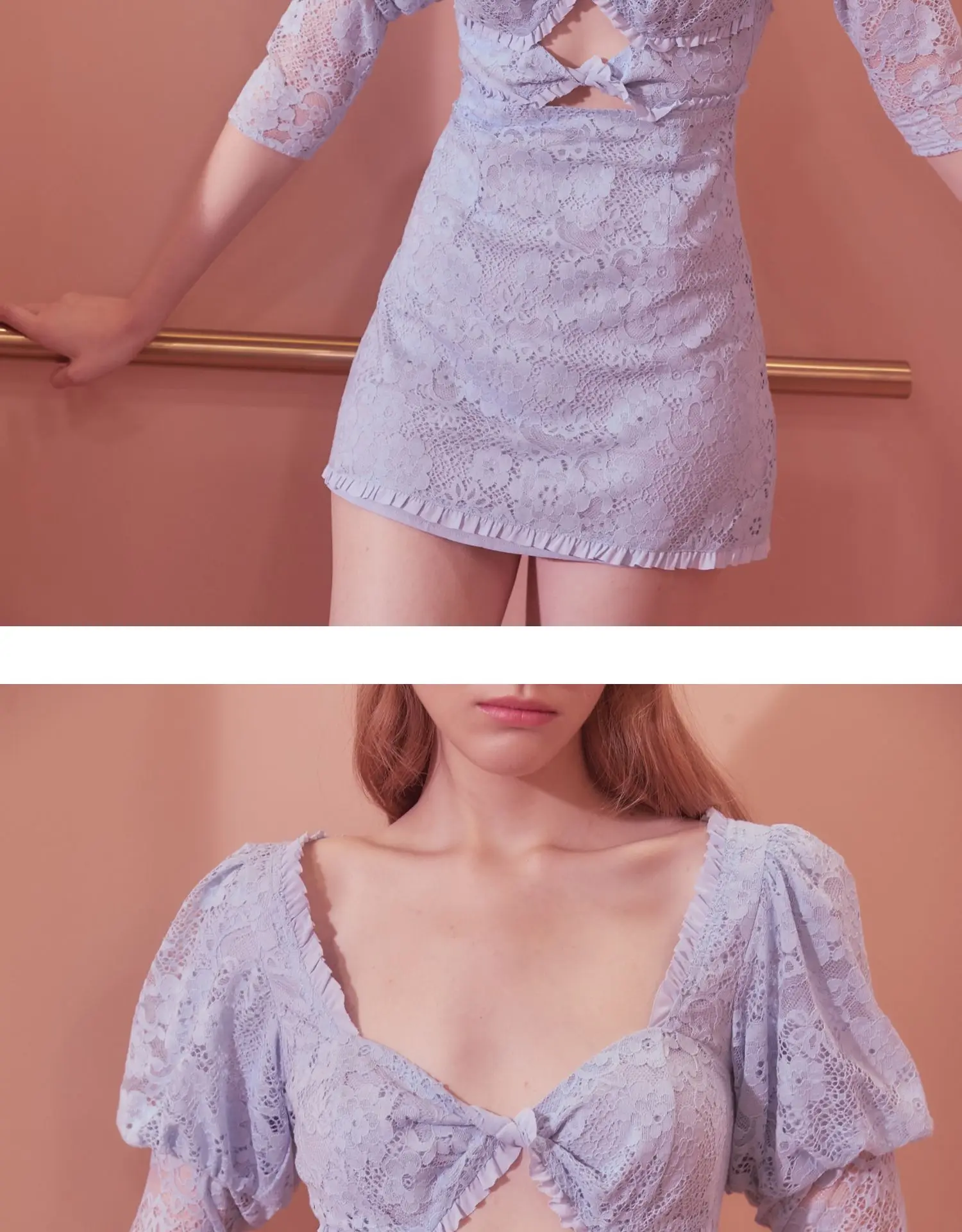 EASYSMALL For love lemons женское платье модный Кантри Стиль Свежие высококачественные вечерние кружевные открытый высокая Талия Короткие платья