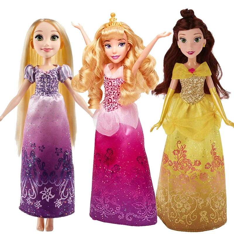 Оригинальные куклы-Рапунцель Жасмин Принцесса Кукла Белоснежка мулань Ариэль