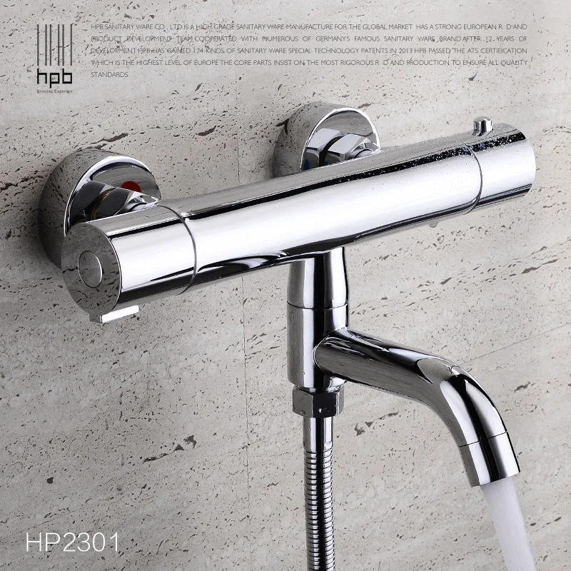 Термостатический лифтинг для ванной комнаты набор душа из твердой латуни с