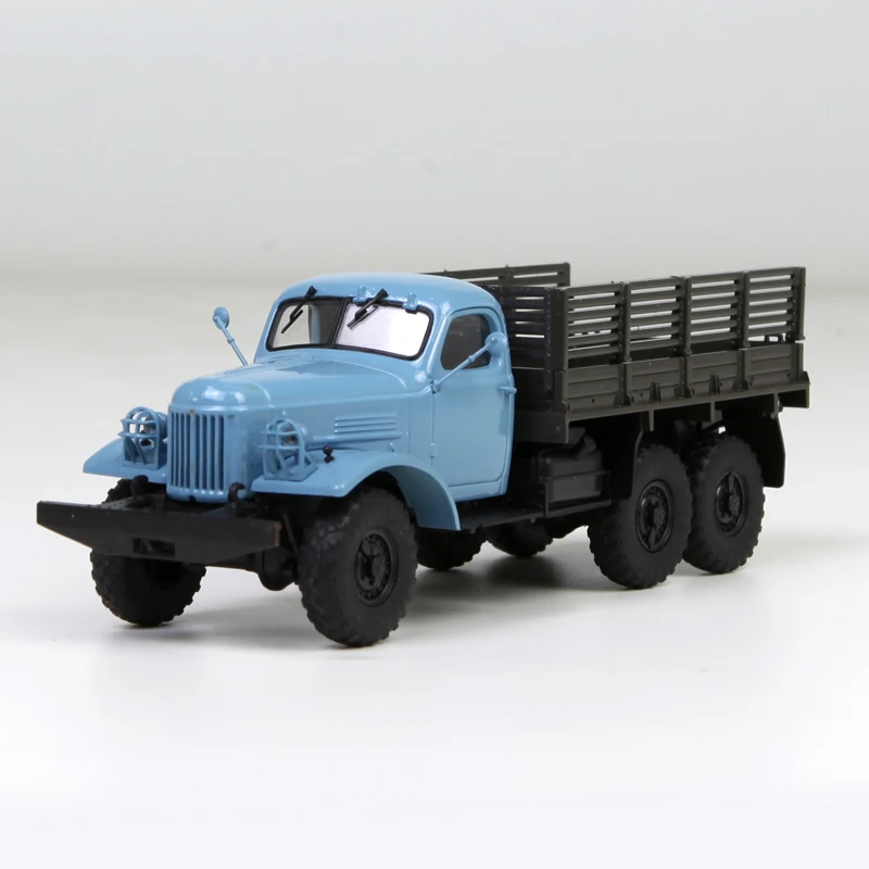 1:43 Die Casting Alloy Metal 157k Blue Truck Russia Soviet Miniature Scene World Car Model Salon Girl | Игрушки и хобби