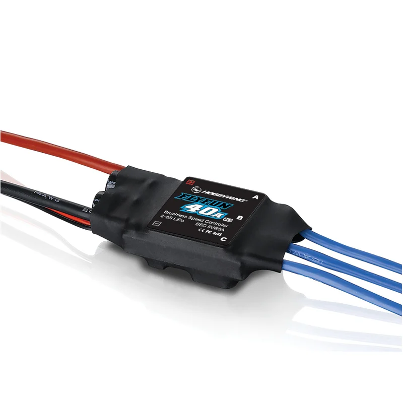 Бесщеточный электронный контроллер скорости HobbyWing FlyFun для радиоуправляемого