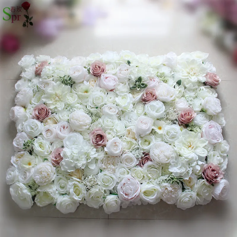 

SPR Higher quality 3D flower wall backdrop wedding decoration artificial flowers table runner arch flowers party baby