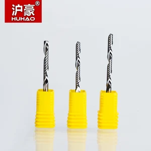 5pcslot TOP Quality Single Flute Spiral 3.175mm Carbide Engraving Cutters CNC router bits acrylic PVC Wood Milling Cutter