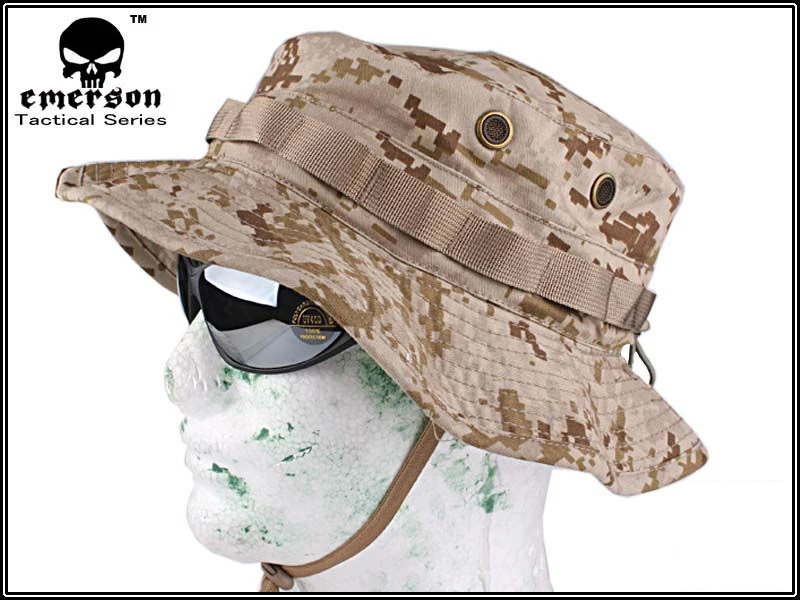 Шляпа «Бонни» от EMERSON Военная Тактическая ПУСТЫНЯ Digital EM8552
